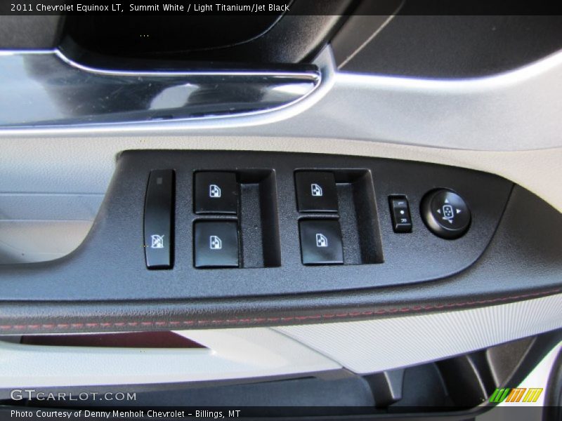 Summit White / Light Titanium/Jet Black 2011 Chevrolet Equinox LT