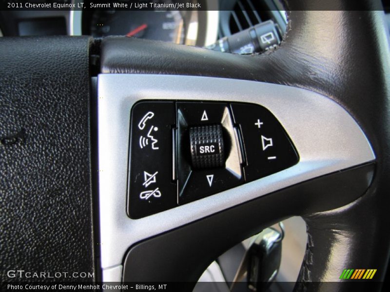 Summit White / Light Titanium/Jet Black 2011 Chevrolet Equinox LT