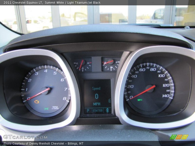 Summit White / Light Titanium/Jet Black 2011 Chevrolet Equinox LT