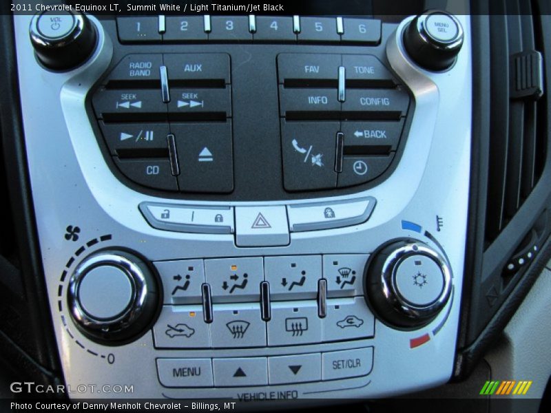Summit White / Light Titanium/Jet Black 2011 Chevrolet Equinox LT