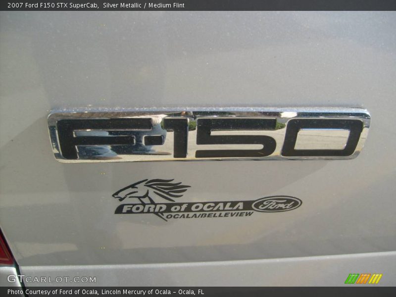 Silver Metallic / Medium Flint 2007 Ford F150 STX SuperCab