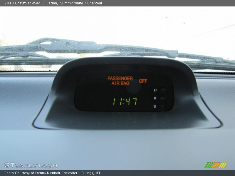 Summit White / Charcoal 2010 Chevrolet Aveo LT Sedan
