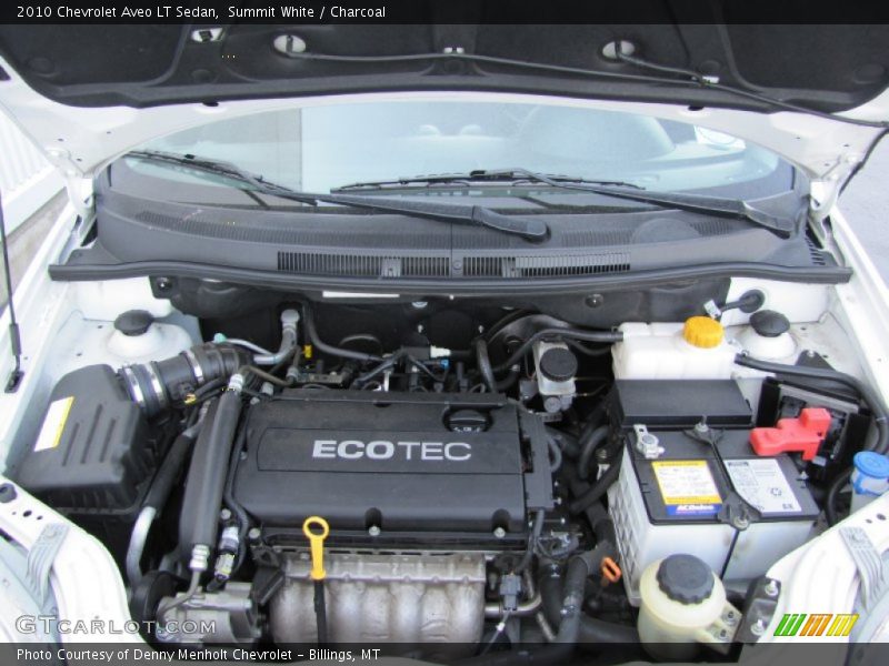 Summit White / Charcoal 2010 Chevrolet Aveo LT Sedan