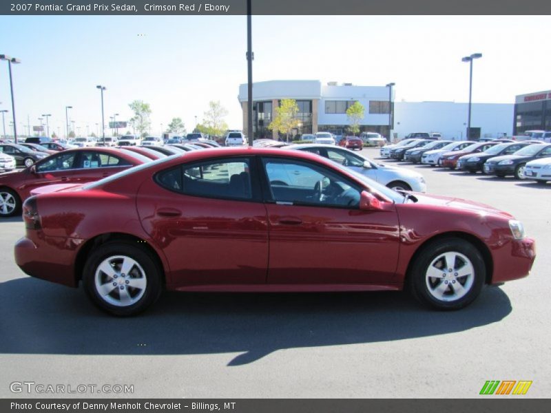 Crimson Red / Ebony 2007 Pontiac Grand Prix Sedan