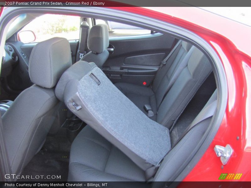 Crimson Red / Ebony 2007 Pontiac Grand Prix Sedan