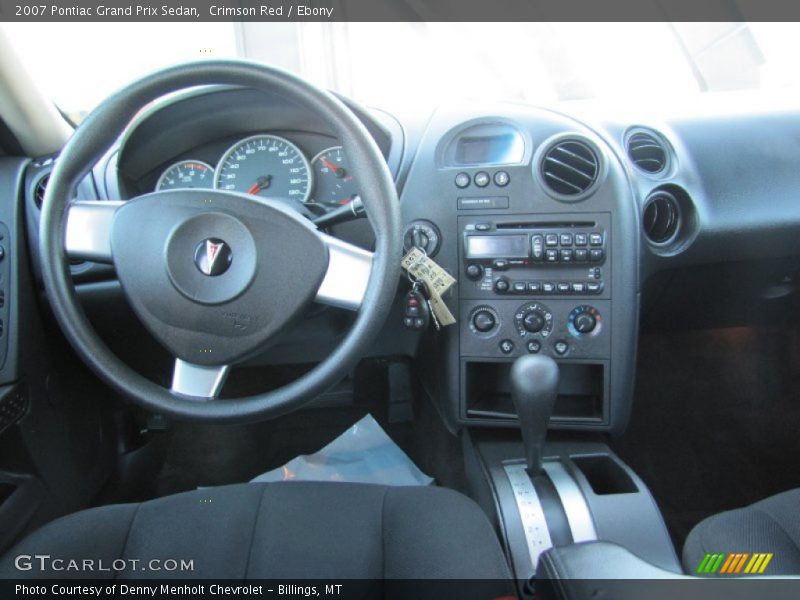 Crimson Red / Ebony 2007 Pontiac Grand Prix Sedan