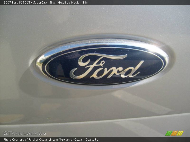 Silver Metallic / Medium Flint 2007 Ford F150 STX SuperCab