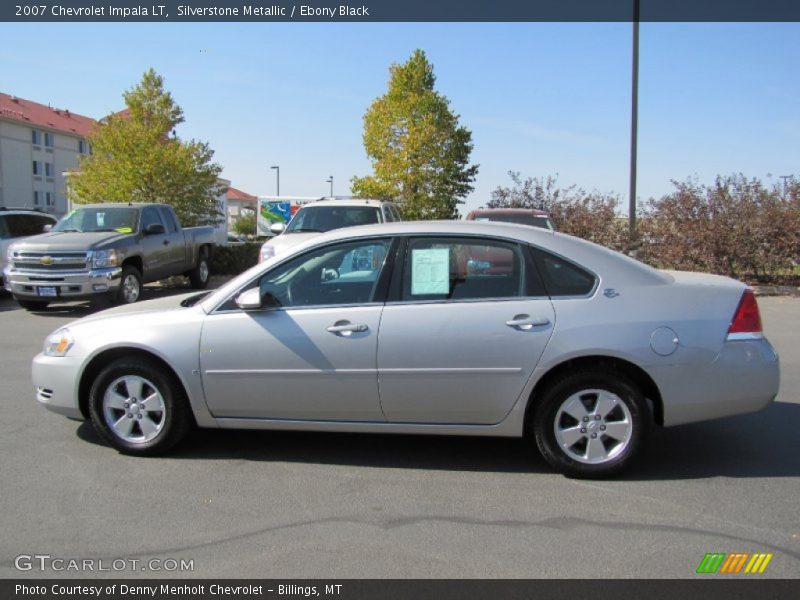 Silverstone Metallic / Ebony Black 2007 Chevrolet Impala LT