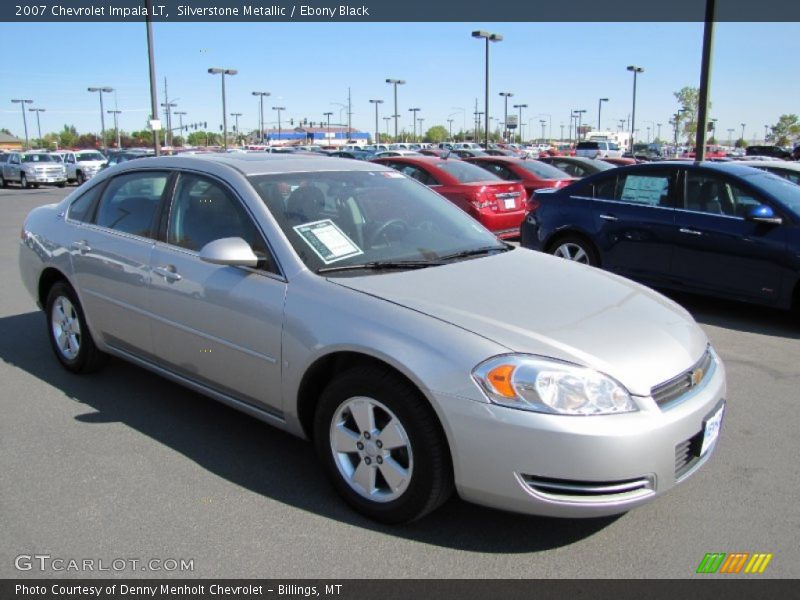 Silverstone Metallic / Ebony Black 2007 Chevrolet Impala LT