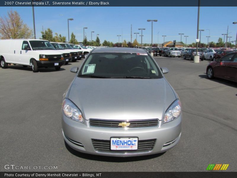 Silverstone Metallic / Ebony Black 2007 Chevrolet Impala LT