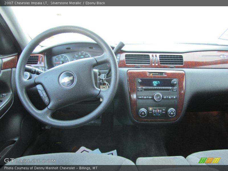 Silverstone Metallic / Ebony Black 2007 Chevrolet Impala LT