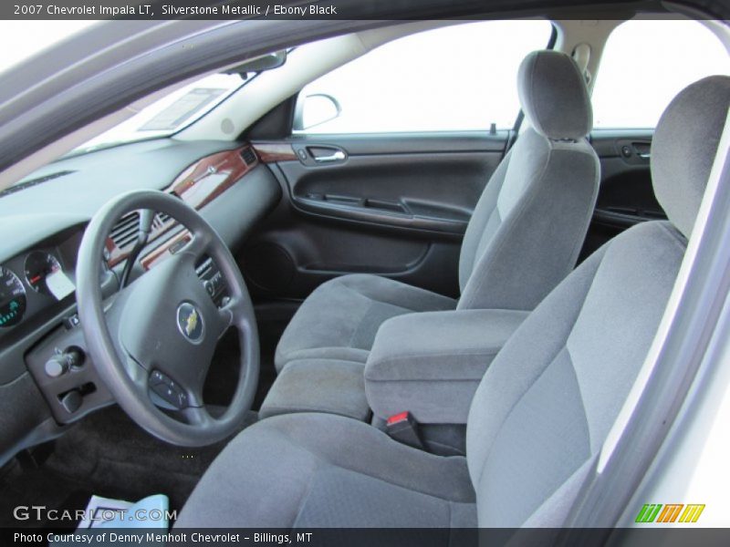 Silverstone Metallic / Ebony Black 2007 Chevrolet Impala LT