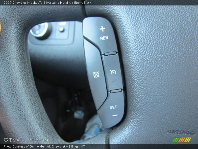 Silverstone Metallic / Ebony Black 2007 Chevrolet Impala LT