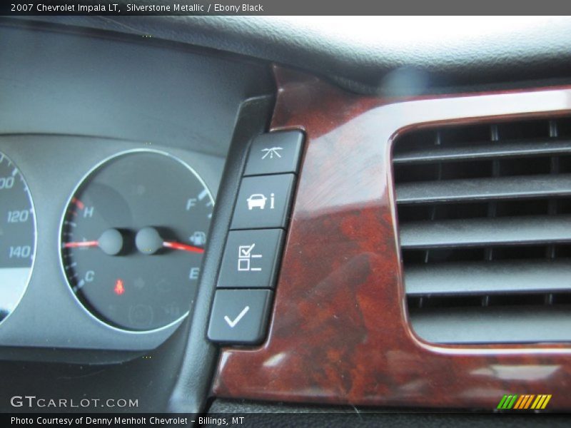 Silverstone Metallic / Ebony Black 2007 Chevrolet Impala LT