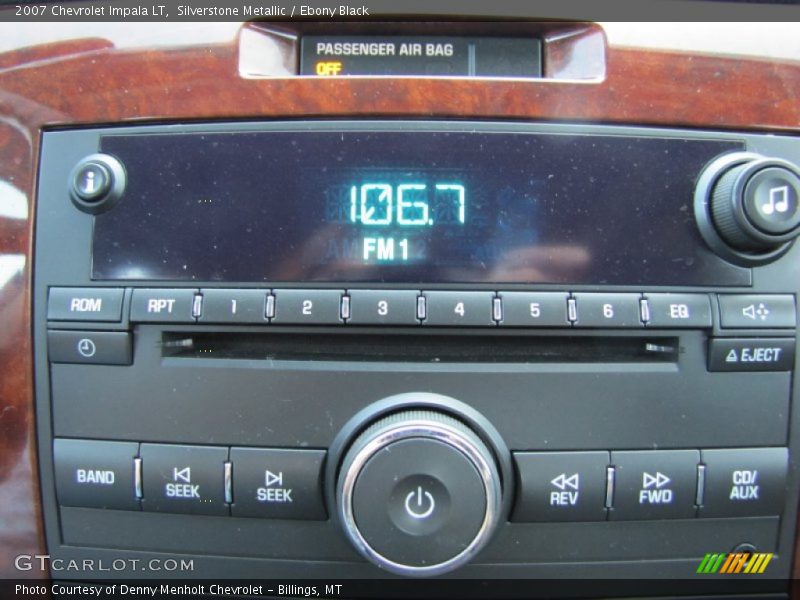 Silverstone Metallic / Ebony Black 2007 Chevrolet Impala LT