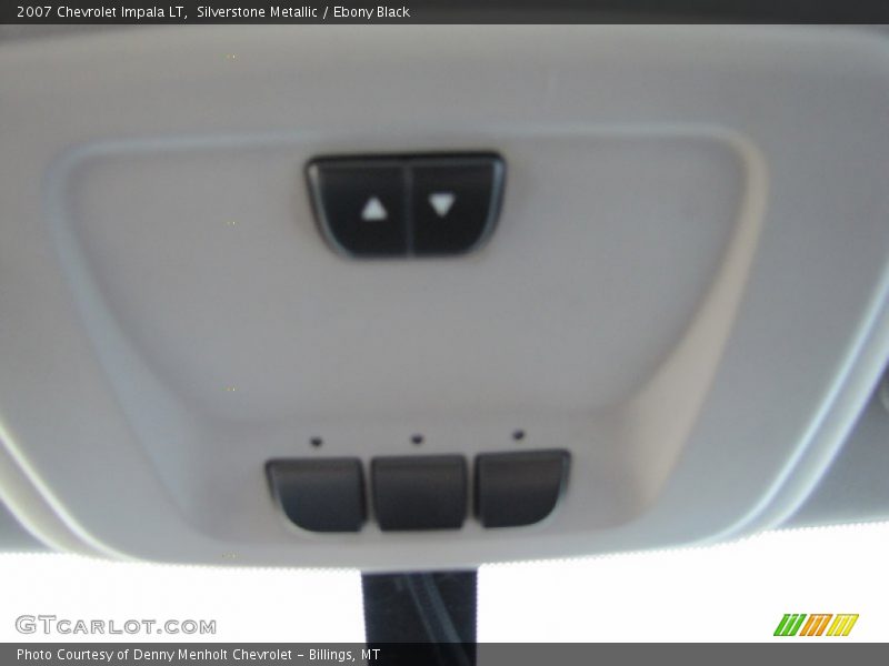 Silverstone Metallic / Ebony Black 2007 Chevrolet Impala LT