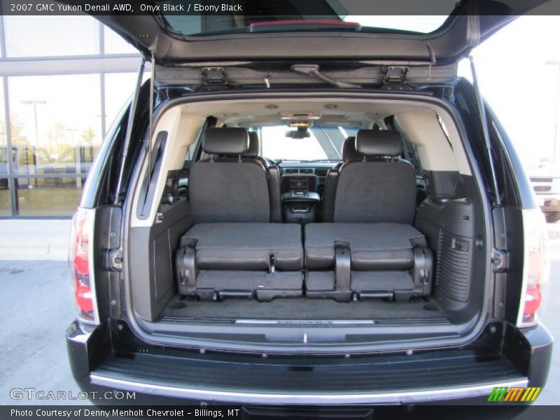 Onyx Black / Ebony Black 2007 GMC Yukon Denali AWD