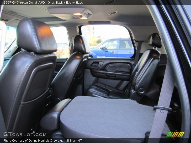 Onyx Black / Ebony Black 2007 GMC Yukon Denali AWD