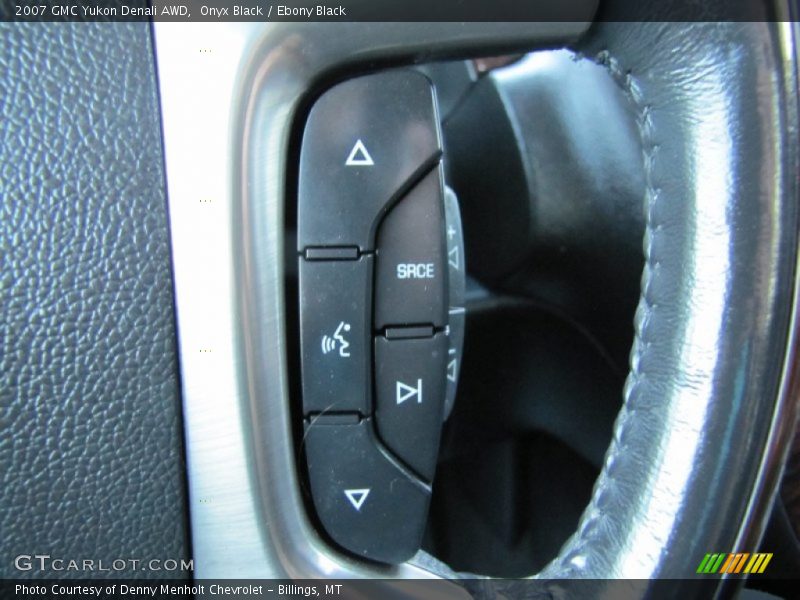 Onyx Black / Ebony Black 2007 GMC Yukon Denali AWD
