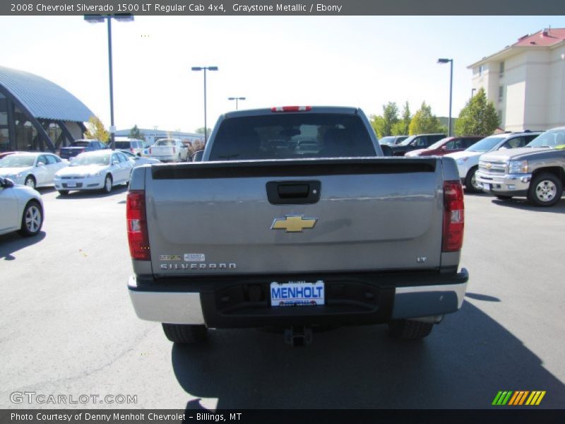 Graystone Metallic / Ebony 2008 Chevrolet Silverado 1500 LT Regular Cab 4x4