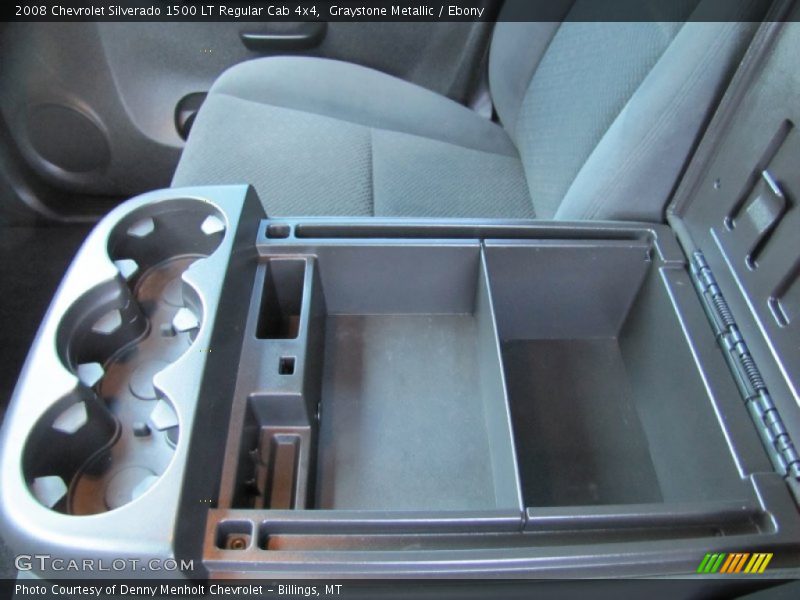 Graystone Metallic / Ebony 2008 Chevrolet Silverado 1500 LT Regular Cab 4x4