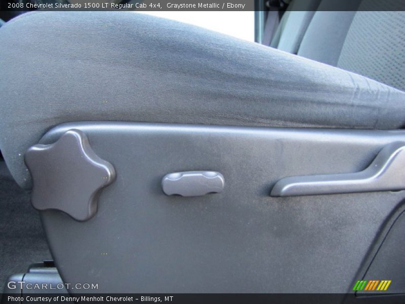 Graystone Metallic / Ebony 2008 Chevrolet Silverado 1500 LT Regular Cab 4x4
