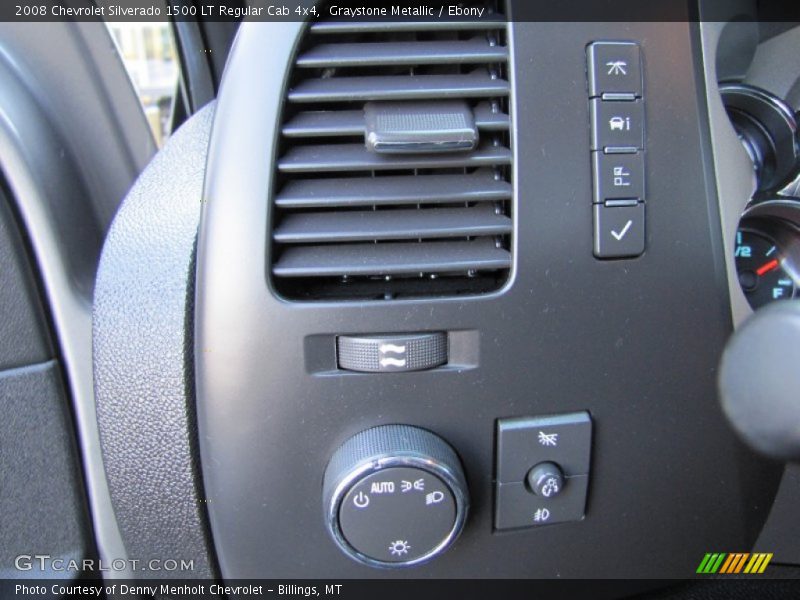Graystone Metallic / Ebony 2008 Chevrolet Silverado 1500 LT Regular Cab 4x4