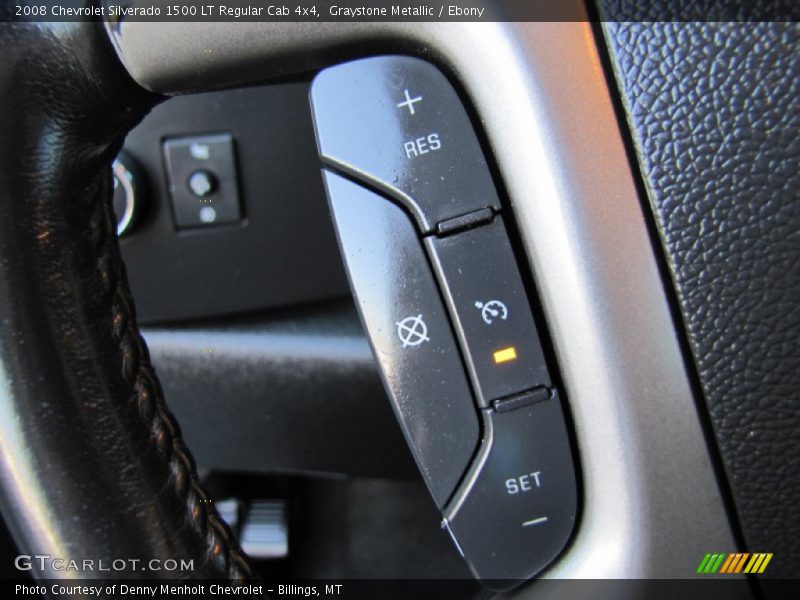 Graystone Metallic / Ebony 2008 Chevrolet Silverado 1500 LT Regular Cab 4x4