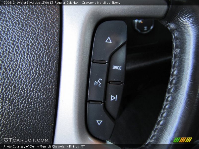 Graystone Metallic / Ebony 2008 Chevrolet Silverado 1500 LT Regular Cab 4x4