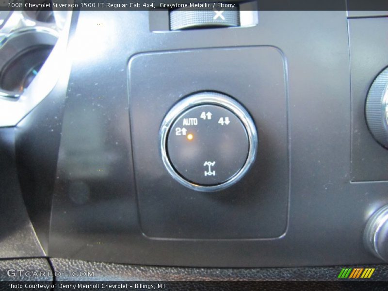 Graystone Metallic / Ebony 2008 Chevrolet Silverado 1500 LT Regular Cab 4x4