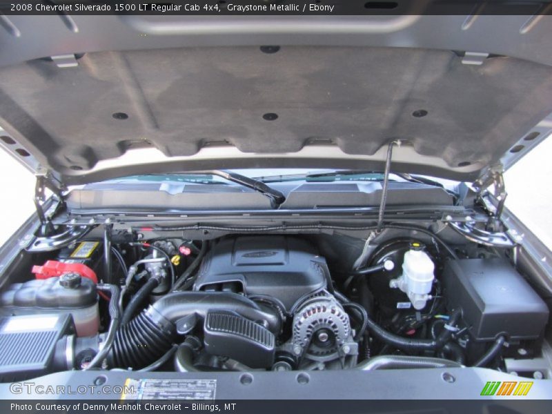 Graystone Metallic / Ebony 2008 Chevrolet Silverado 1500 LT Regular Cab 4x4