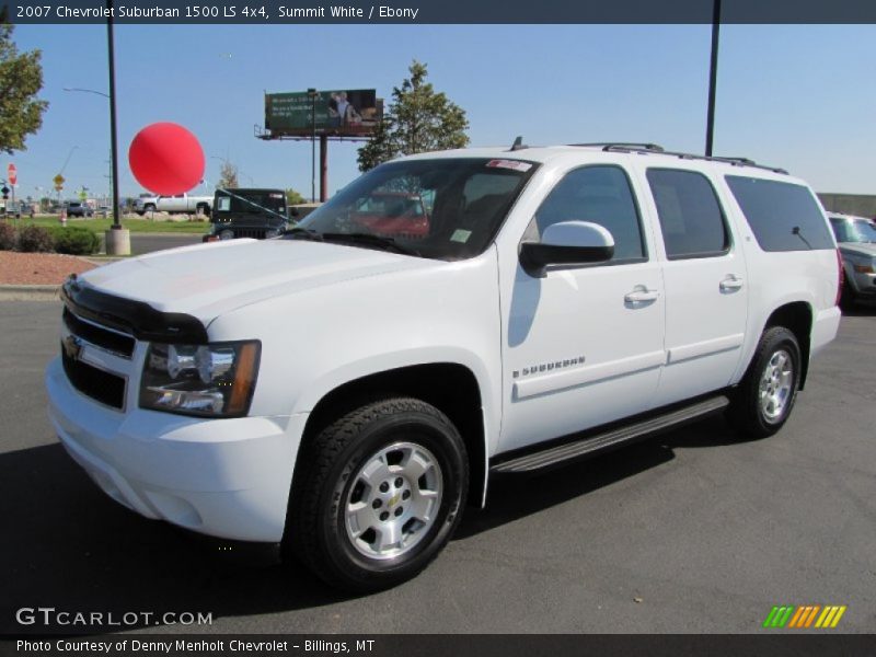 Summit White / Ebony 2007 Chevrolet Suburban 1500 LS 4x4