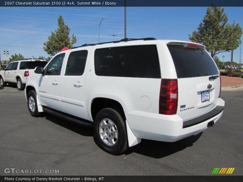 Summit White / Ebony 2007 Chevrolet Suburban 1500 LS 4x4