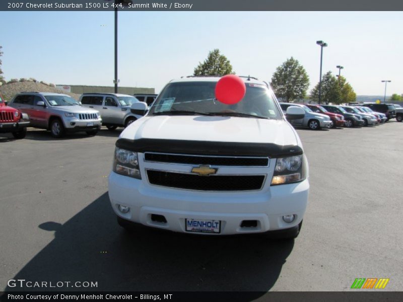 Summit White / Ebony 2007 Chevrolet Suburban 1500 LS 4x4