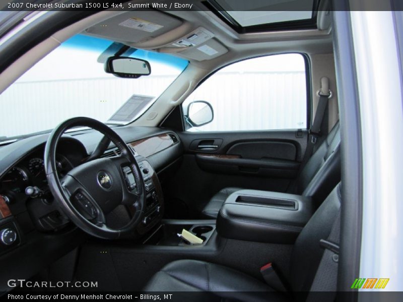 Summit White / Ebony 2007 Chevrolet Suburban 1500 LS 4x4