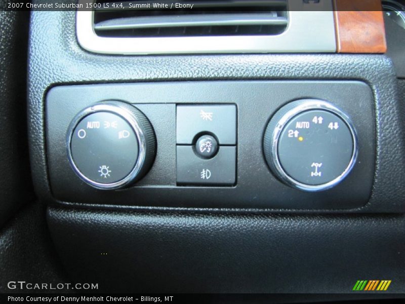 Summit White / Ebony 2007 Chevrolet Suburban 1500 LS 4x4
