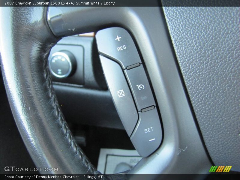 Summit White / Ebony 2007 Chevrolet Suburban 1500 LS 4x4