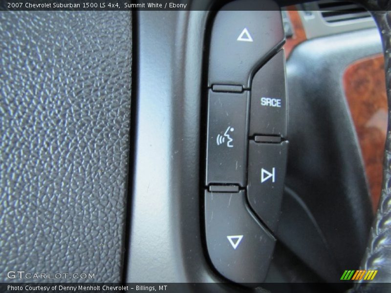 Summit White / Ebony 2007 Chevrolet Suburban 1500 LS 4x4