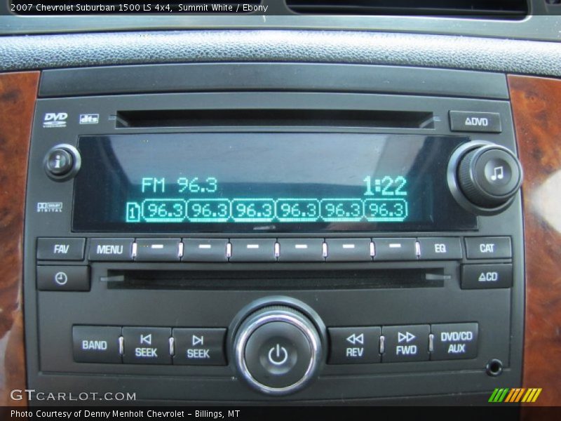 Summit White / Ebony 2007 Chevrolet Suburban 1500 LS 4x4