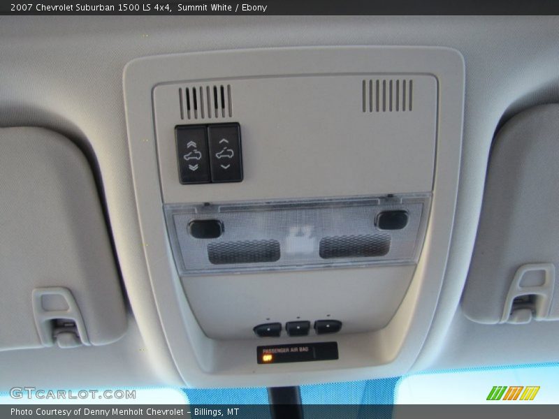 Summit White / Ebony 2007 Chevrolet Suburban 1500 LS 4x4