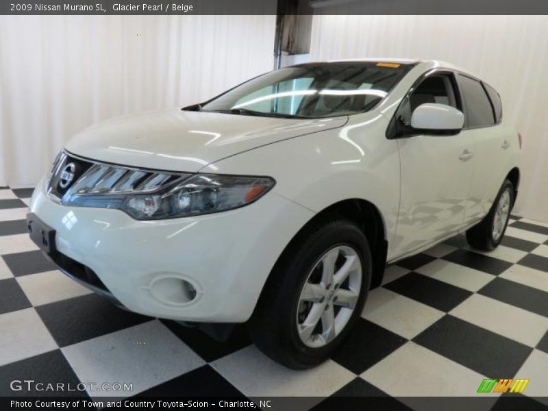 Glacier Pearl / Beige 2009 Nissan Murano SL