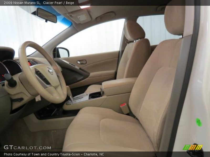 Glacier Pearl / Beige 2009 Nissan Murano SL