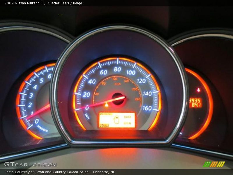 Glacier Pearl / Beige 2009 Nissan Murano SL