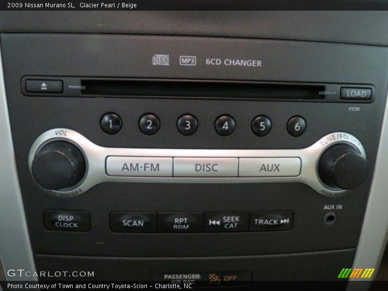 Glacier Pearl / Beige 2009 Nissan Murano SL