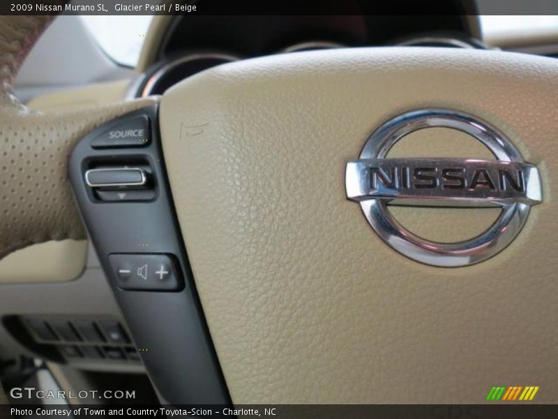 Glacier Pearl / Beige 2009 Nissan Murano SL