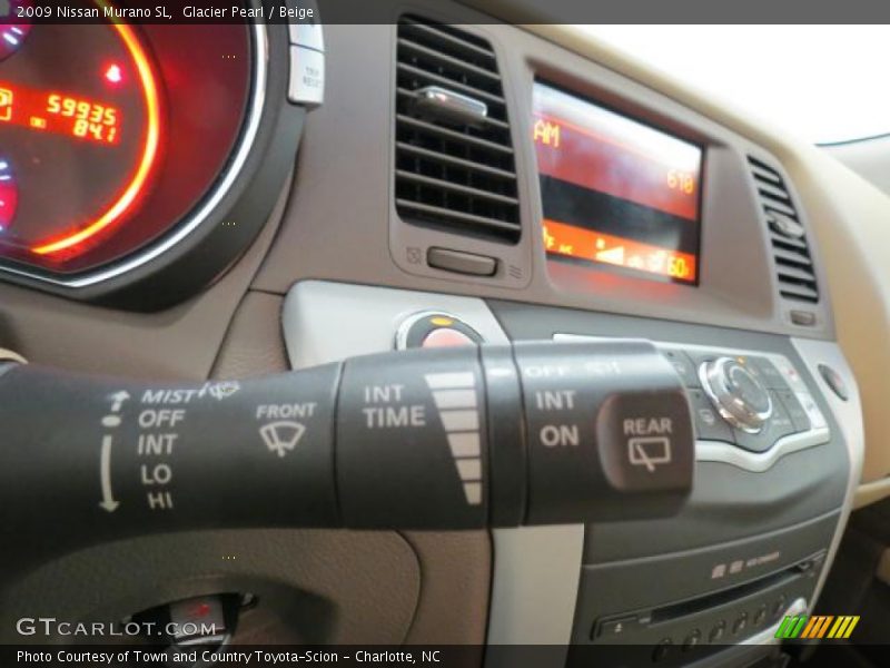 Glacier Pearl / Beige 2009 Nissan Murano SL