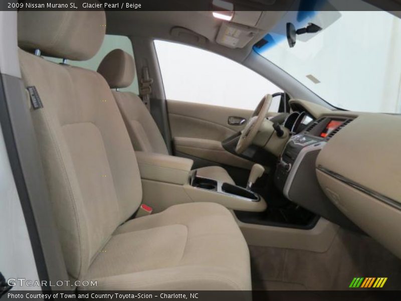 Glacier Pearl / Beige 2009 Nissan Murano SL