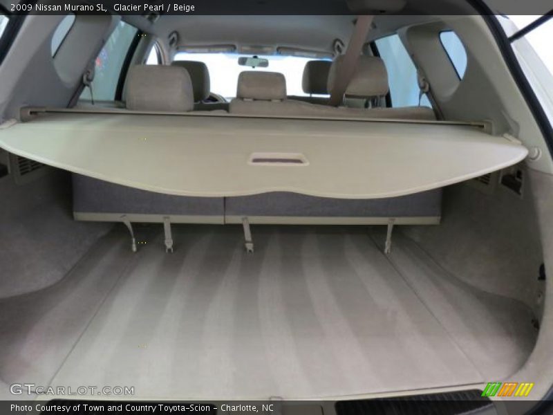 Glacier Pearl / Beige 2009 Nissan Murano SL