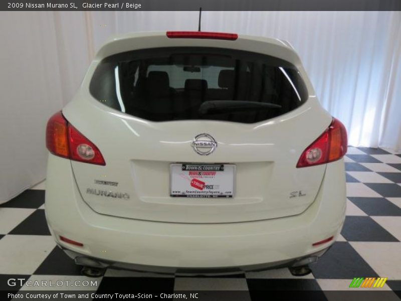 Glacier Pearl / Beige 2009 Nissan Murano SL