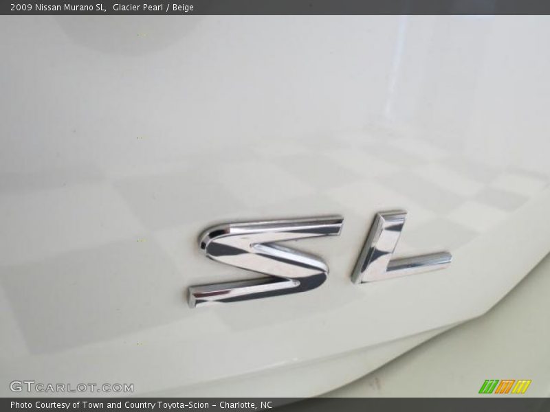 Glacier Pearl / Beige 2009 Nissan Murano SL